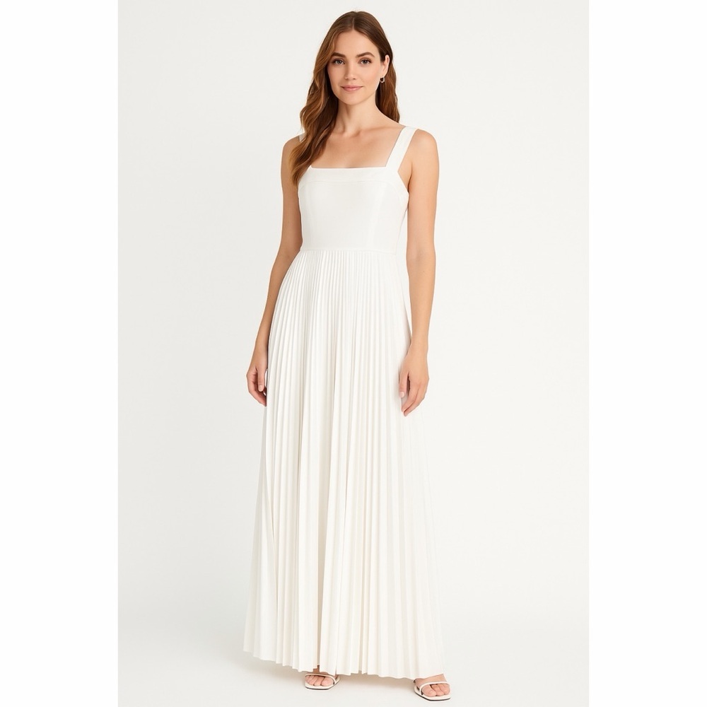 Bleeker Street by Johnathon Logan x Vintage 70s-80s Square Neck Maxi Dress